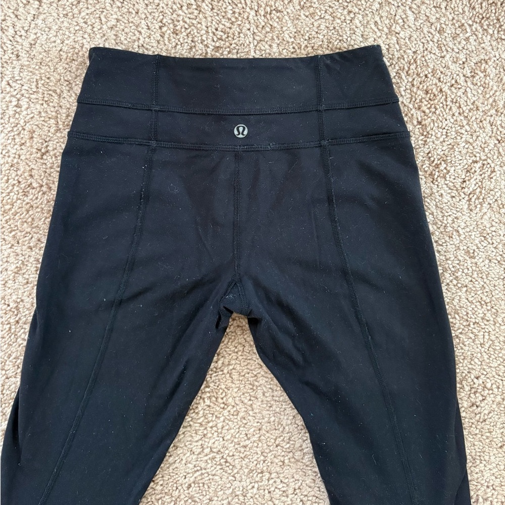 lululemon Wunder Under Leggings Black Size 2